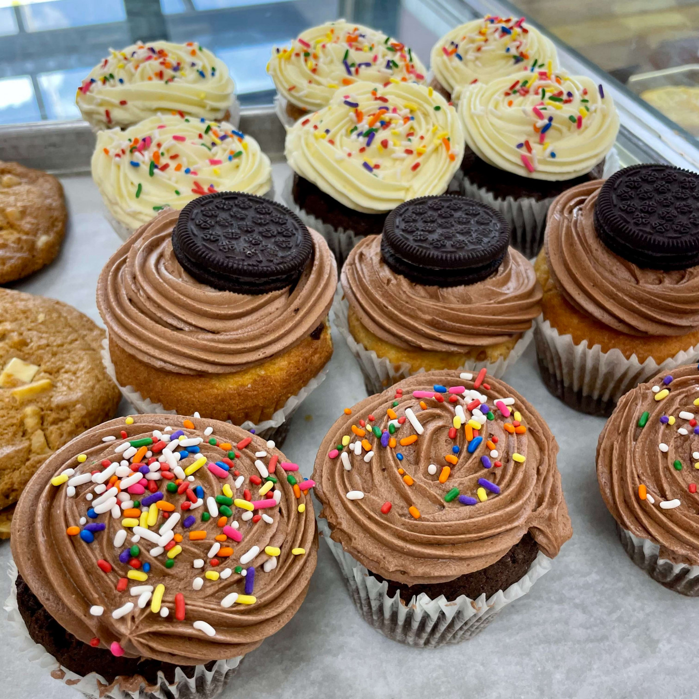 Fresh Pastries Apple Cherry Turnovers Grand Blanc, MI A&K Dawn Donuts